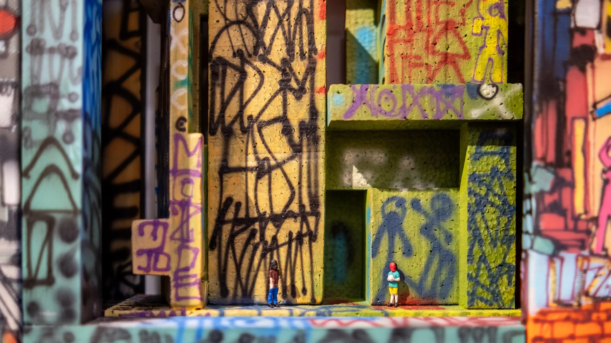 3D objekt, Michal Škapa, mural, umělec, portfolio